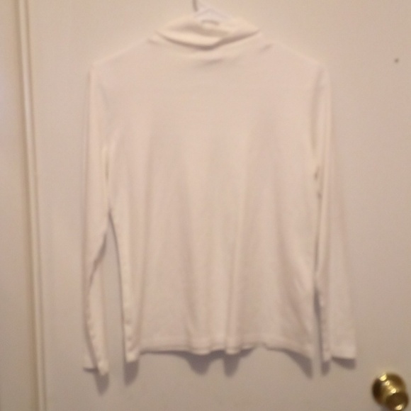 LL Bean White Long Sleeve Shirt - Size Small - Picture 7 of 7